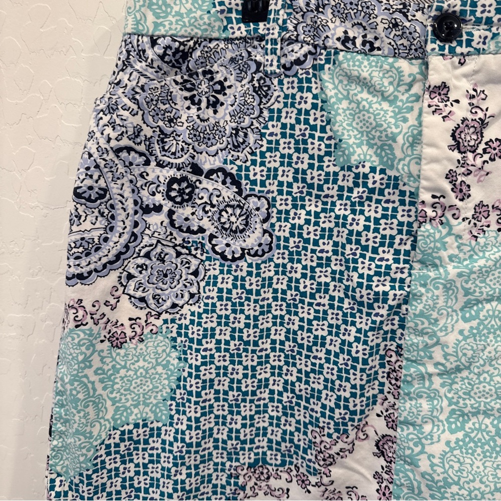 Croft & Barrow Athletic Skort Womens 16 Floral Paisley Golf Tennis Spring - Picture 3 of 6